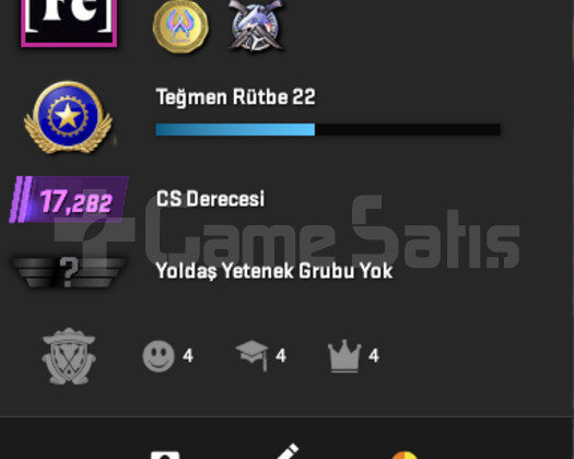 17.200 ELO TÜRK HESAP MAİNLİK & 2 MADALYA