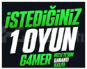 İSTEDİĞİNİZ 1 OYUN +KORUMA +HIZLI TESLİM +GARANTİ