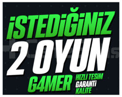 İSTEDİĞİNİZ 2 OYUN +KORUMA +HIZLI TESLİM +GARANTİ