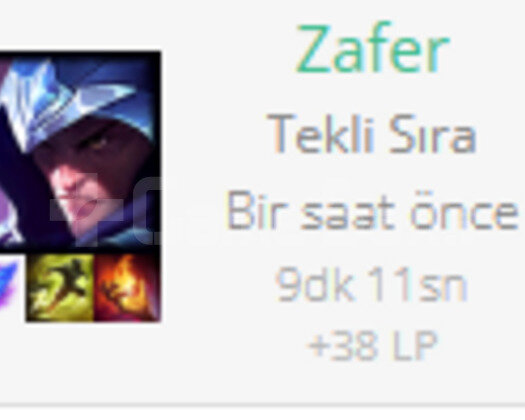 EUW PLATİNUM 3 + 45K MAVİ ÖZ +38 LP GAİN HESAP