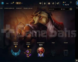 EUW PLATİNUM 3 + 45K MAVİ ÖZ +38 LP GAİN HESAP
