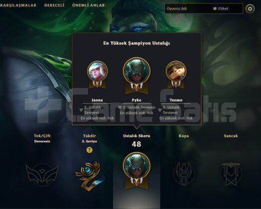 25 LEVEL 9 ARENA/20 KOSTÜM/PORO YUMAĞI