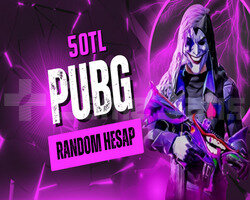 BOS YOK | 50TL PUBG RANDOM HESAP ULTRAVİP++