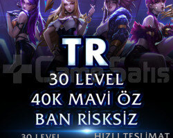 TR 40K MAVİ ÖZ UNRANKED HESAP