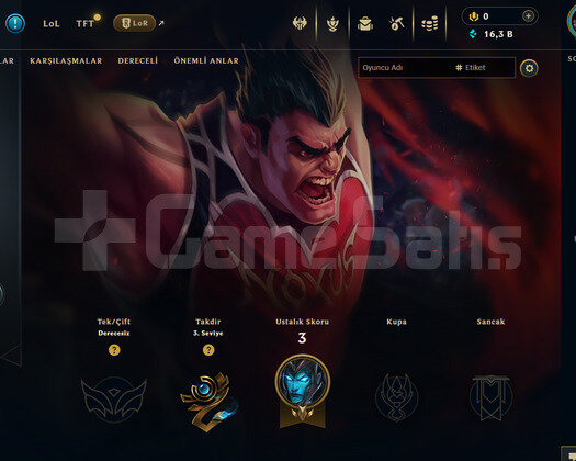 EUW Unranked | 1 Kostüm - 16K Mö | LoL Hesap