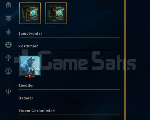 EUW Unranked | 1 Kostüm - 26K Mö | LoL Hesap