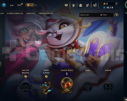 EUW Unranked | 1 Kostüm - 26K Mö | LoL Hesap