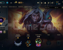 LOL TR 75 LVL HANDMADE HESAP