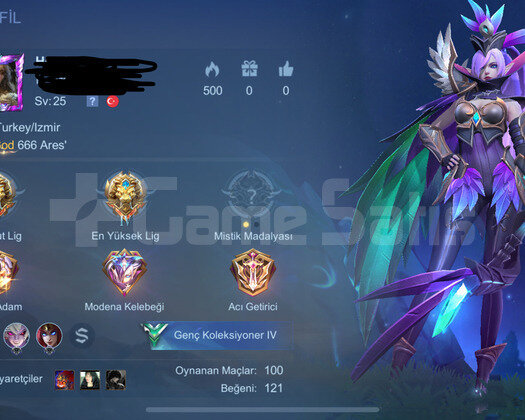 Miya Legendli Smurf Süper oranlı hesap
