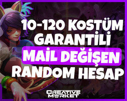 LOL | 10-120 KOSTÜM GARANTİLİ | RANDOM HESAP