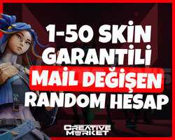 VALORANT | 1-50 SKİN | MAİL DEĞİŞEN RANDOM