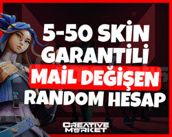 VALORANT | 5-50 SKİN | MAİL DEĞİŞEN RANDOM