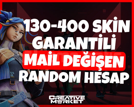 VALORANT | 130-400 SKİN | MAİL DEĞİŞEN RANDOM
