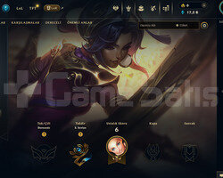 EUW Unranked | 1 Kostüm - 17K Mö | LoL Hesap