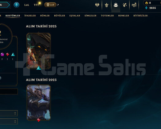 TR Unranked | 2 Kostüm - 28 Hero | LoL Hesap
