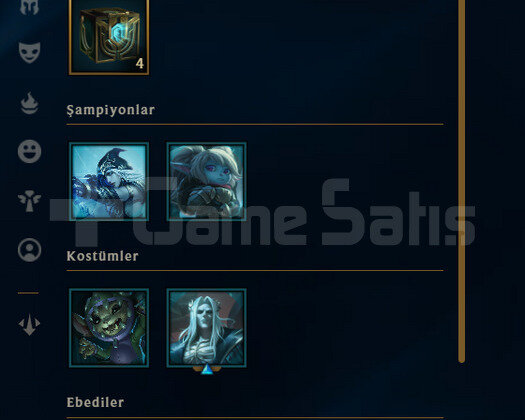 TR Unranked | 2 Kostüm - 28 Hero | LoL Hesap
