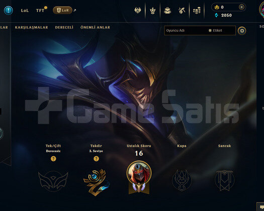 TR Unranked | 2 Kostüm - 28 Hero | LoL Hesap
