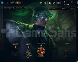 TR Unranked | 1 Kostüm - 32 Hero | LoL Hesap