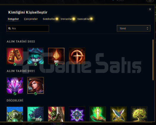 EUW DEMİR 3 S11 HESABI