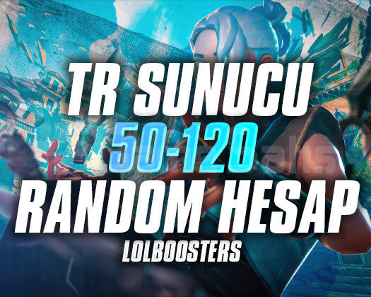 KESİN TR SUNUCU 50-120 SKİN GARANTİLİ RANDOM