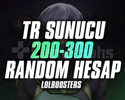 KESİN TR SUNUCU 200-300 SKİN GARANTİLİ RANDOM