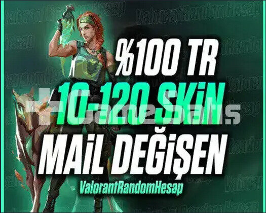 KESİN TR SUNUCU  10-120 SKİN MAİL DEĞİŞEN HESAP