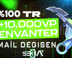 | TR SV |+10K ENVANTER GARANTİ MAİL DEĞİŞEN V.I.P