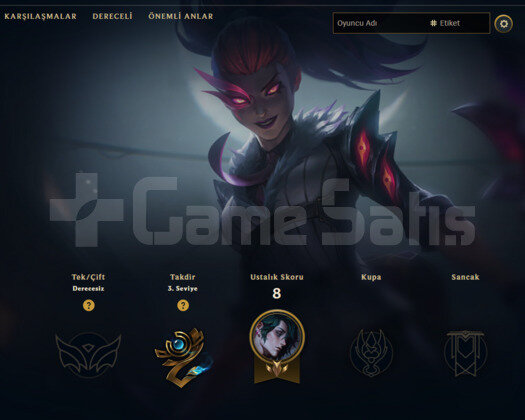 DERECELİ HAZIR / 31 LEVEL / UNRANKED