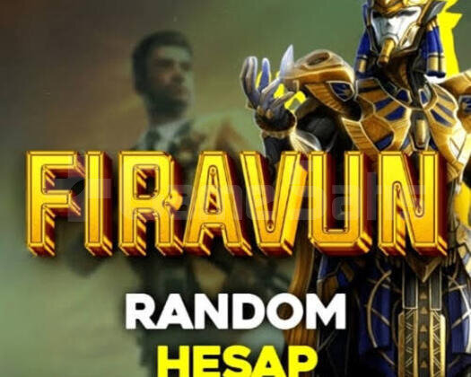 PUBGM FIRAVUN RANDOM HESAP & KALİTELİ