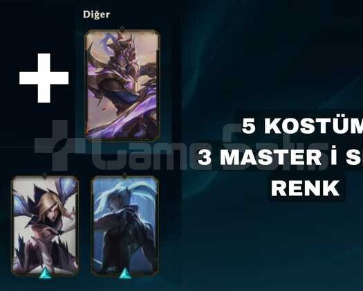 LOL TR 37 LVL 5 SKİN UNRANKED HANDMADE HESAP
