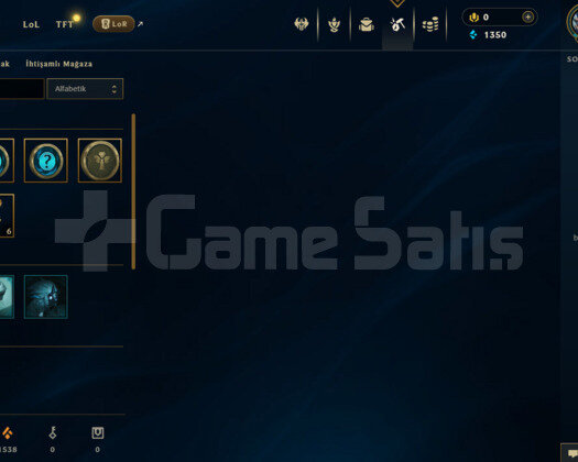 LOL TR 37 LVL 5 SKİN UNRANKED HANDMADE HESAP