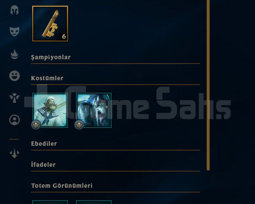 TR Unranked | 4 Kostüm - 26 Hero | LoL Hesap
