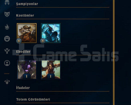 TR Unranked | 1 Kostüm - 27 Hero | LoL Hesap