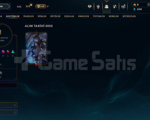 EUW Unranked | 1 Kostüm - 27 Hero | LoL Hesap
