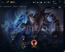 EUW Unranked | 1 Kostüm - 27 Hero | LoL Hesap