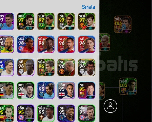 106 MESSİ + 103 SCHOLES+KENAN YILDIZ