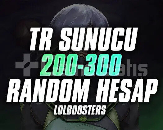 KESİN TR SUNUCU 200-300 SKİN GARANTİLİ RANDOM