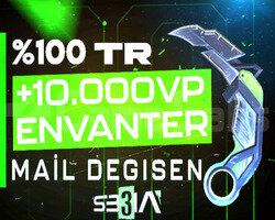 | TR SV | +10K ENVANTER GARANTİ MAİL DEĞİŞEN V.I.P