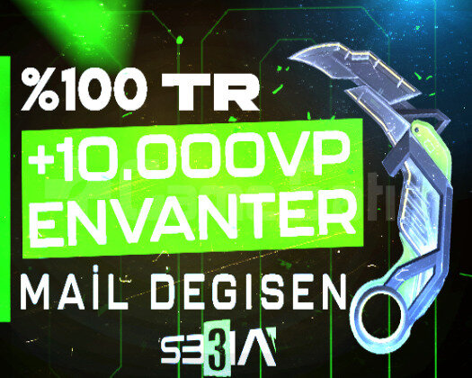 | TR SV | +10K ENVANTER GARANTİ MAİL DEĞİŞEN V.I.P