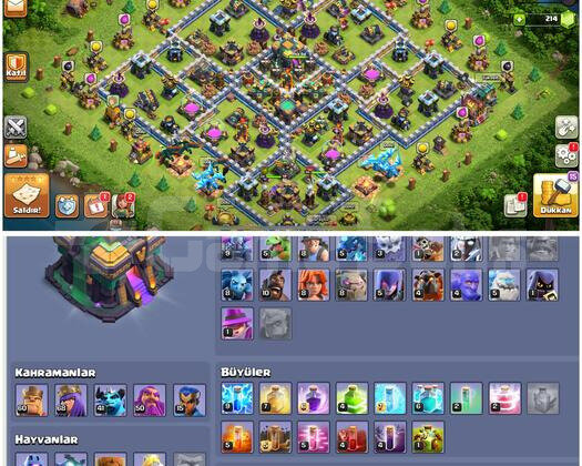 TH14COC |  180 LEVEL | UYGUN FİYAT