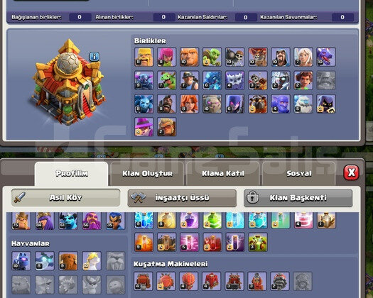 TH 16 YARI MAX SAĞLAM HESAP+6 KOSTÜM +DEV ELDİVEN