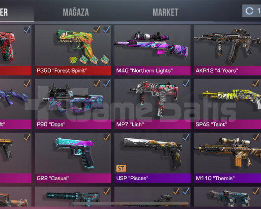 Standoff 2 hesap satılık