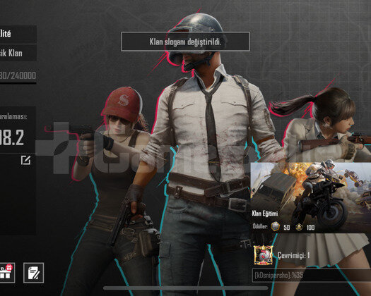 PUBG 6.3 LEVEL KLAN ANLIK TESLİMAT