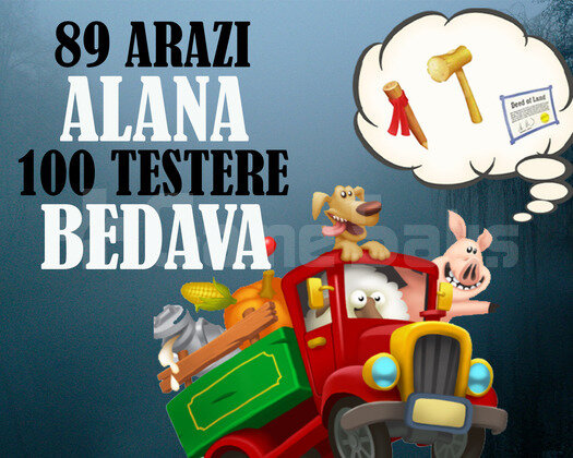 89 ARAZİ ALANA 100 TESTERE BEDAVA