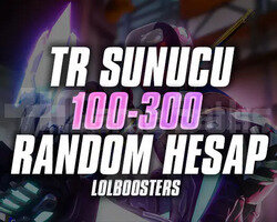KESİN TR SUNUCU 100-300 SKİN GARANTİLİ RANDOM