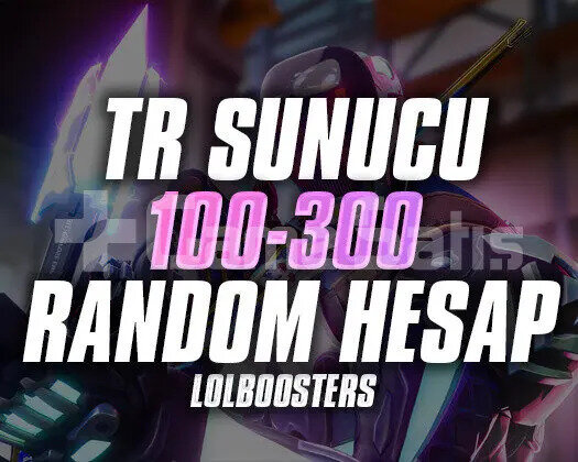 KESİN TR SUNUCU 100-300 SKİN GARANTİLİ RANDOM