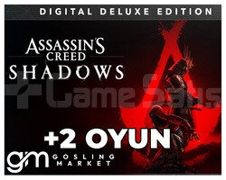 Assassins Creed Shadows Deluxe Edition + 2 Oyun