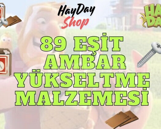 89 ADET AMBAR YÜKSELTME MALZEMESİ | HAYDAY
