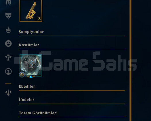 TR Unranked | 1 Kostüm - 38K Mö | LoL Hesap