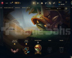 EUW Bronz 3 | 25 Hero - 16K Mö | LoL Hesap